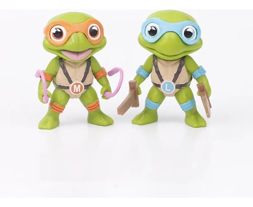 Figuras Coleccionables 8 Cm - Tortugas Ninja 4 Piezas - Koh Darshan