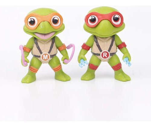 Figuras Coleccionables 8 Cm - Tortugas Ninja 4 Piezas - Koh Darshan