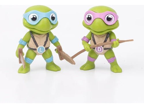 Figuras Coleccionables 8 Cm - Tortugas Ninja 4 Piezas - Koh Darshan