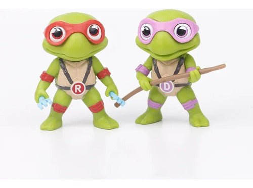 Figuras Coleccionables 8 Cm - Tortugas Ninja 4 Piezas - Koh Darshan