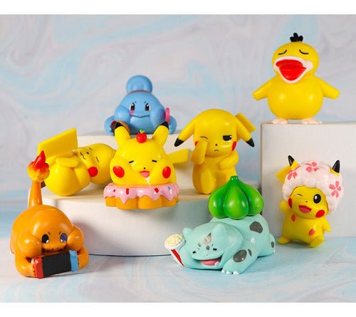 Figuras Coleccionables 9 Cm - Pokémon Dormilones A Elegir - Koh Darshan