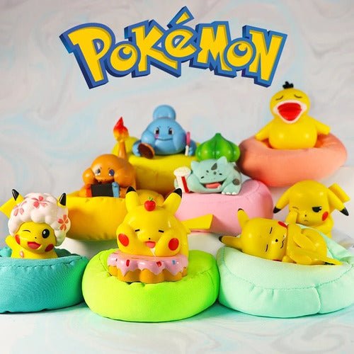 Figuras Coleccionables 9 Cm - Pokémon Dormilones A Elegir - Koh Darshan