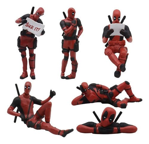 Figuras Coleccionables Deadpool 10 Cm Modelo A Elegir - Koh Darshan