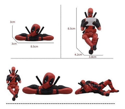 Figuras Coleccionables Deadpool 10 Cm Modelo A Elegir - Koh Darshan