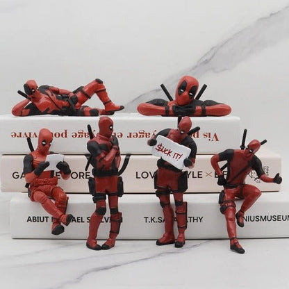 Figuras Coleccionables Deadpool 10 Cm Modelo A Elegir - Koh Darshan