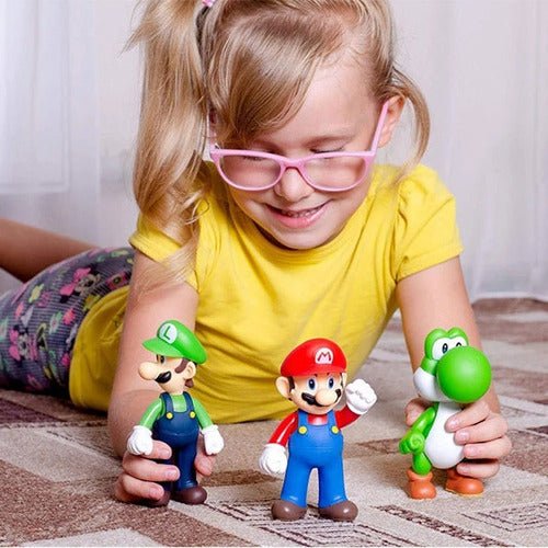 Figuras Coleccionables - Mario Bros Personaje A Elegir - Koh Darshan