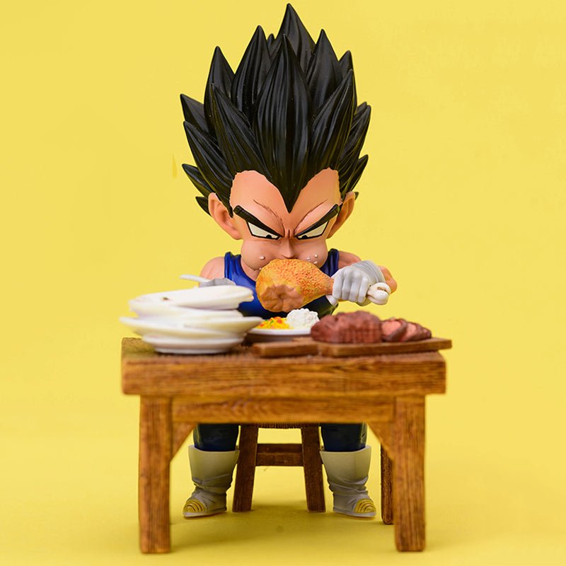 Figuras De Acción Coleccionable - Gokú y Vegeta comiendo Dragon Ball Z - Koh Darshan