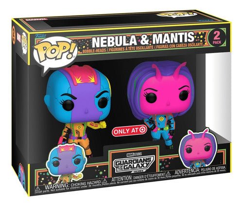 Funko Guardianes De La Galaxia 3 Mantis Y Nebula Blacklight - Koh Darshan