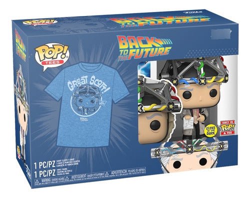 Funko Playera Y Figura #959 Volver Al Futuro - Doc Con Casco - Koh Darshan