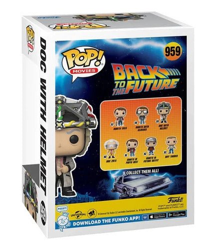 Funko Playera Y Figura #959 Volver Al Futuro - Doc Con Casco - Koh Darshan