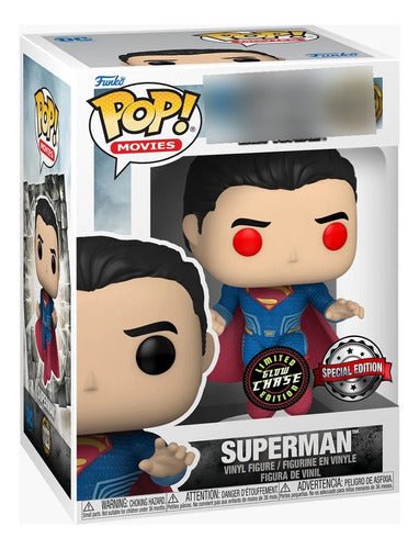 Funko Pop #1123 Dc Justice League - Superman Chase Glow - Koh Darshan