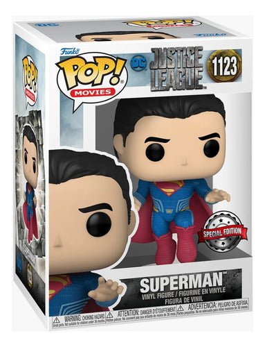 Funko Pop #1123 Dc Justice League - Superman Exclusivo - Koh Darshan