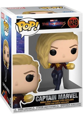 Funko Pop #1249 The Marvels - Capitana Marvel Manos De Fuego - Koh Darshan