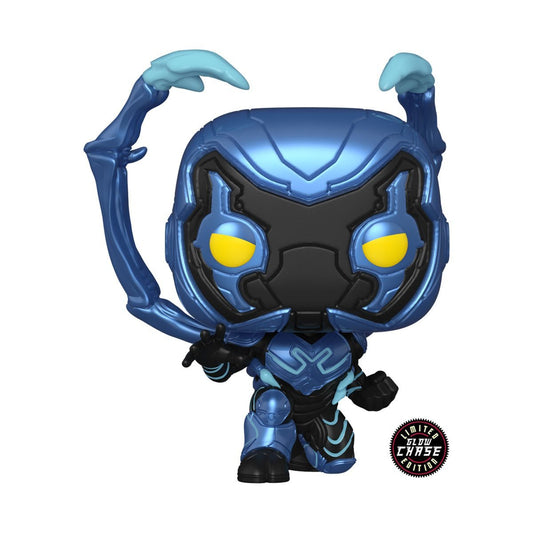 Funko Pop #1403 Dc Blue Beetle - Blue Beetle Glow Chase - Koh Darshan