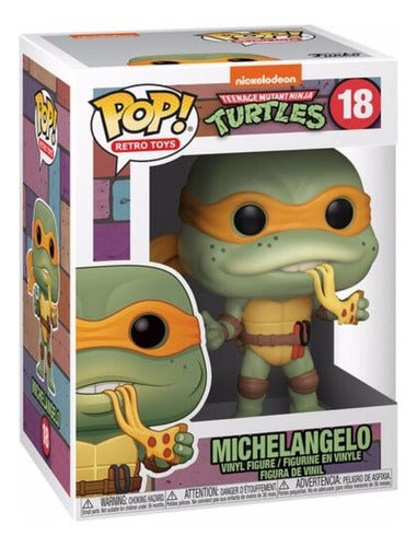 Funko Pop Animation #18 Tmnt Tortugas Ninja - Michelangelo - Koh Darshan