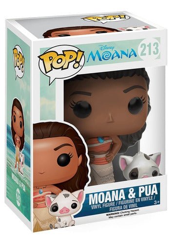 Funko Pop Disney #213 Moana - Moana Y Púa - Koh Darshan