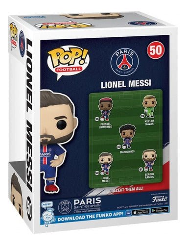 Funko Pop Football #50 - Lionel Messi Psg - Koh Darshan