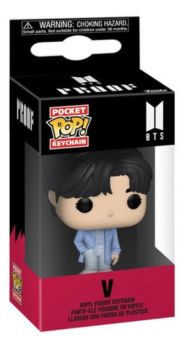 Funko Pop Keychain: Bts Proof - V Llavero - Koh Darshan