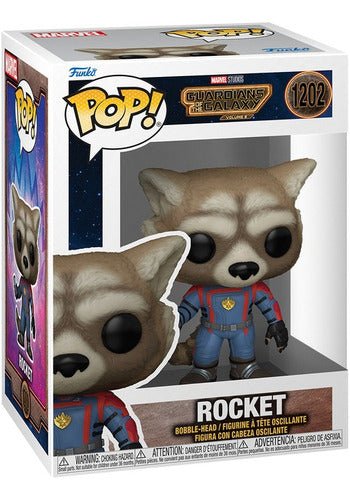 Funko Pop Marvel #1202 Guardianes De La Galaxia 3 - Rocket - Koh Darshan