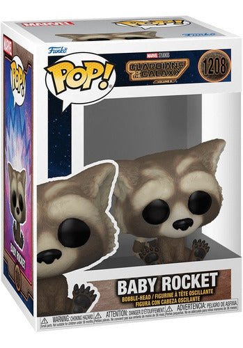 Funko Pop Marvel 1208 Guardianes De La Galaxia 3 Baby Rocket - Koh Darshan