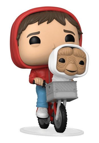 Funko Pop Movies #1252 E.t. Elliot Con E.t. En Bicicleta - Koh Darshan