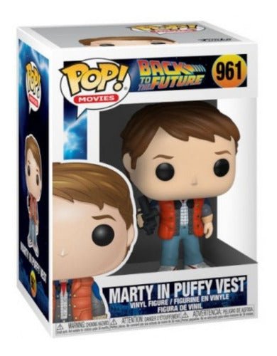 Funko Pop Movies #961 Volver Al Futuro - Marty Con Chaleco - Koh Darshan