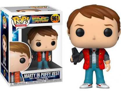 Funko Pop Movies #961 Volver Al Futuro - Marty Con Chaleco - Koh Darshan