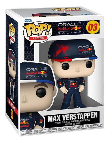 Funko Pop Racing #04 Fórmula 1 Red Bull - Max Verstappen - Koh Darshan