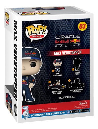 Funko Pop Racing #04 Fórmula 1 Red Bull - Max Verstappen - Koh Darshan