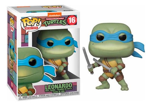 Funko Pop Retro Toys #16 Tmnt Tortugas Ninja - Leonardo - Koh Darshan