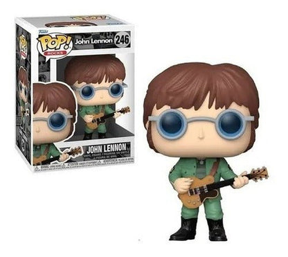 Funko Pop Rocks #246 John Lennon Con Chamarra Militar - Koh Darshan