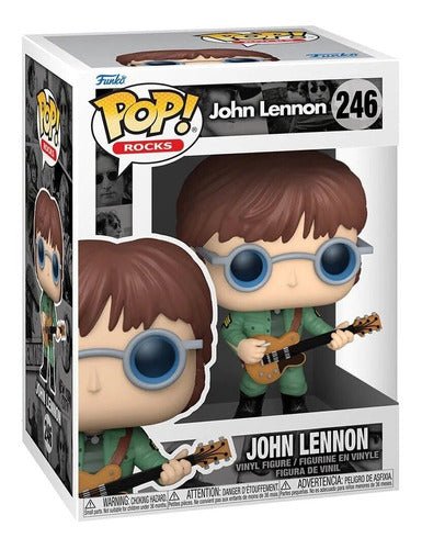 Funko Pop Rocks #246 John Lennon Con Chamarra Militar - Koh Darshan