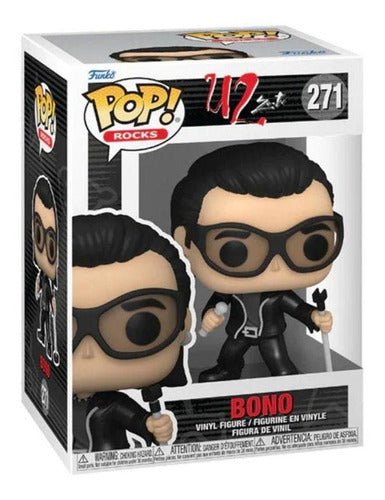 Funko Pop Rocks #271 U2 - Zoo Tv - Bono - Koh Darshan