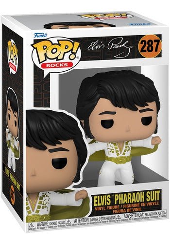 Funko Pop Rocks #287 Elvis Presley - Elvis Traje Faraon - Koh Darshan