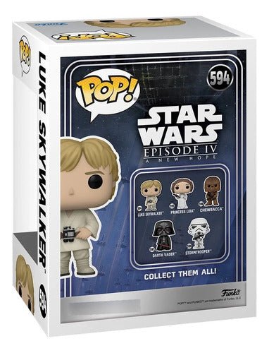 Funko Pop Star Wars Episode Iv A New Hope #594 - Luke - Koh Darshan