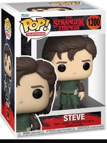 Funko Pop Tv #1300 Stranger Things 4 - Steve Harrington - Koh Darshan