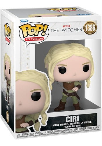 Funko Pop Tv #1386 The Witcher 3 - Ciri Entrenando - Koh Darshan