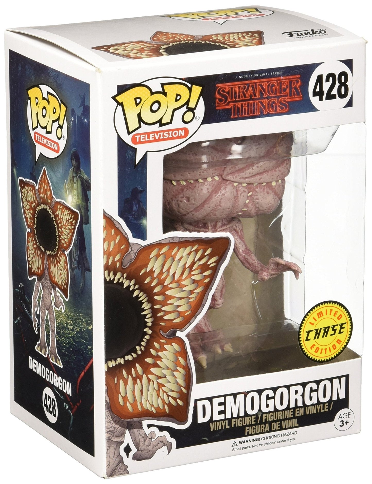 Funko Pop Tv #428 Stranger Things - Demogorgon Chase Limited - Koh Darshan