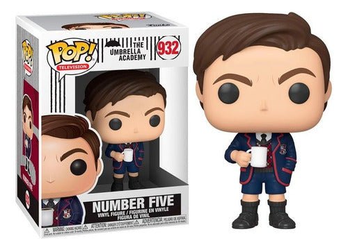 Funko Pop Tv #932 The Umbrella Academy - Número Cinco - Koh Darshan