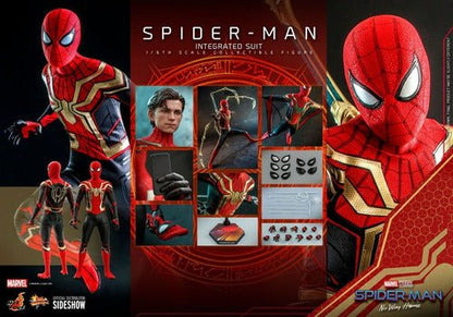 Hot Toys Spiderman No Way Home Traje Integrado Escala 1/6 - Koh Darshan