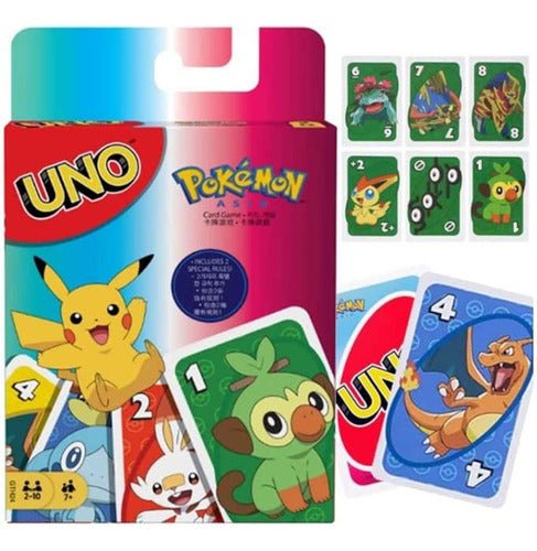 Juego De Mesa Uno - Pokémon - Koh Darshan