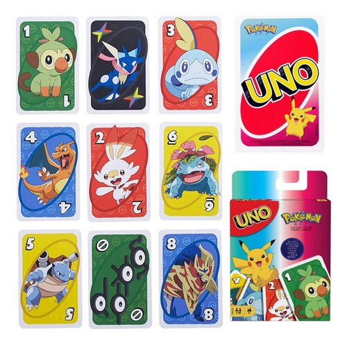 Juego De Mesa Uno - Pokémon - Koh Darshan