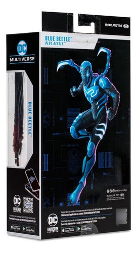 Mcfarlane Figura De Accion: Dc Blue Beetle 7 Pulgadas - Koh Darshan