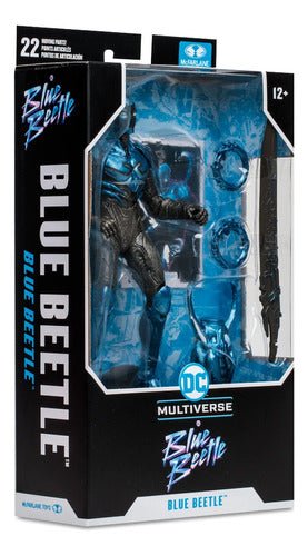 Mcfarlane Figura De Accion: Dc Blue Beetle 7 Pulgadas - Koh Darshan