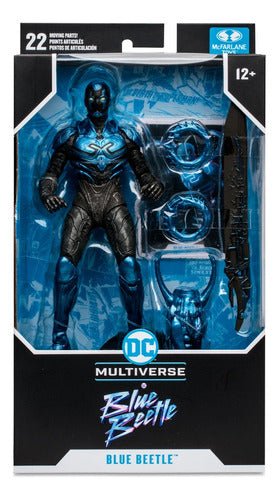 Mcfarlane Figura De Accion: Dc Blue Beetle 7 Pulgadas - Koh Darshan