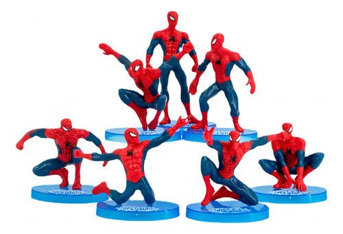 Pack 7 Mini Figuras Coleccionables Spiderman - Koh Darshan