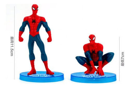 Pack 7 Mini Figuras Coleccionables Spiderman - Koh Darshan