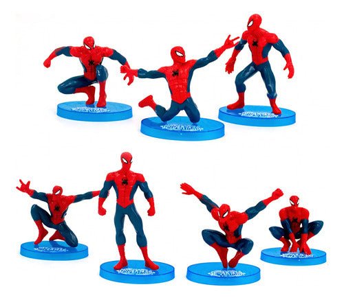 Pack 7 Mini Figuras Coleccionables Spiderman - Koh Darshan