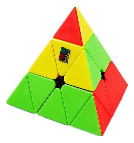 Pyraminx Stickerless Speedcube Moyu Meilong Cubing Classroom - Koh Darshan