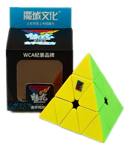 Pyraminx Stickerless Speedcube Moyu Meilong Cubing Classroom - Koh Darshan